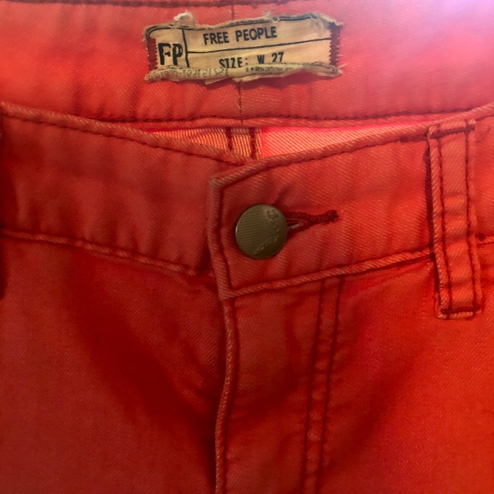 Free people colored jeans